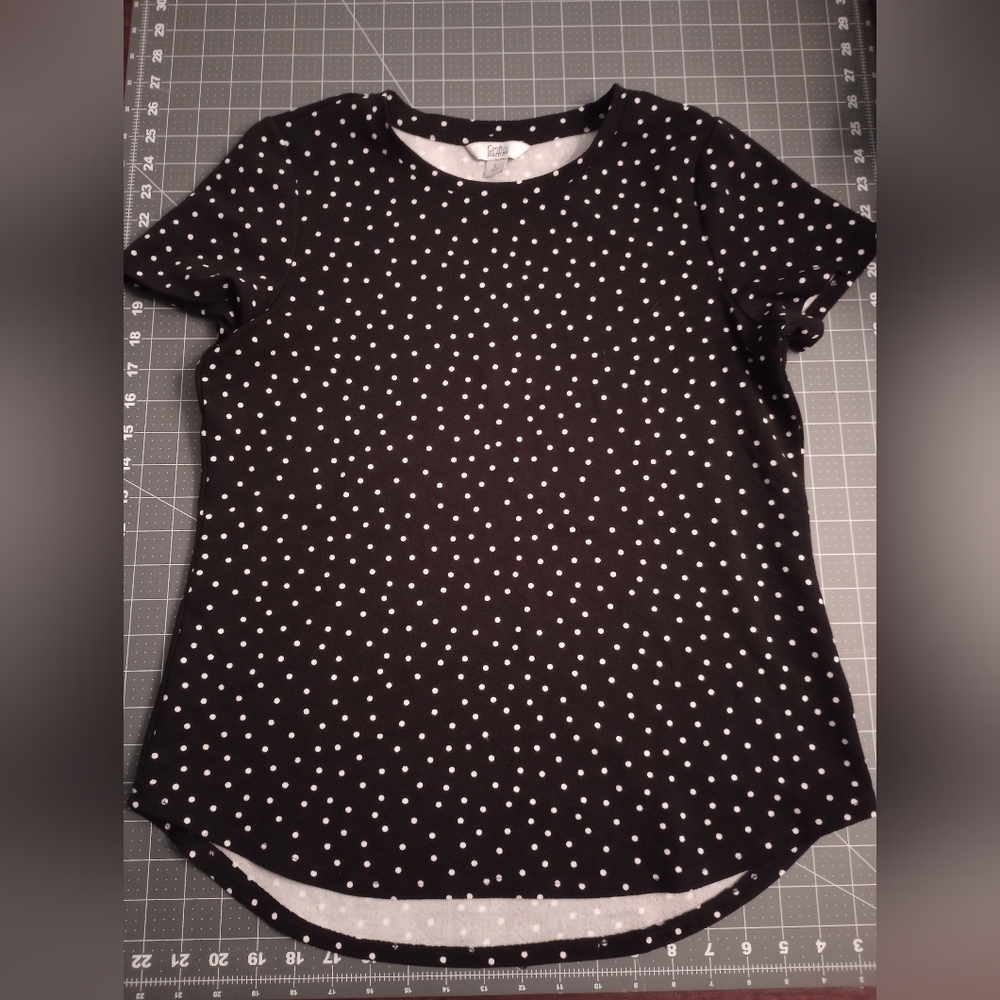 Polka dot blouse